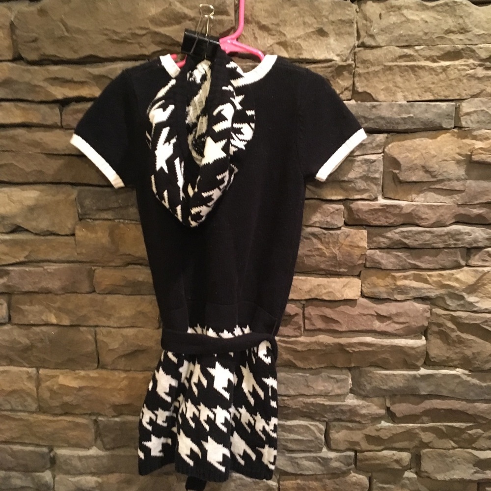 🌹Jillians closet girls 6X modern dress w/beret.